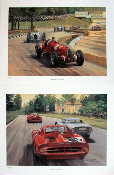 Turner "Autodrom Nationale Monza" Monza Racinghistory limited Picturemap 1992 (0293)
